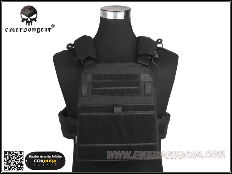 Imagem -04 - Emersongear-colete Adaptativo para Combate Airsoft Avs Molle Versão Pesada Em7397