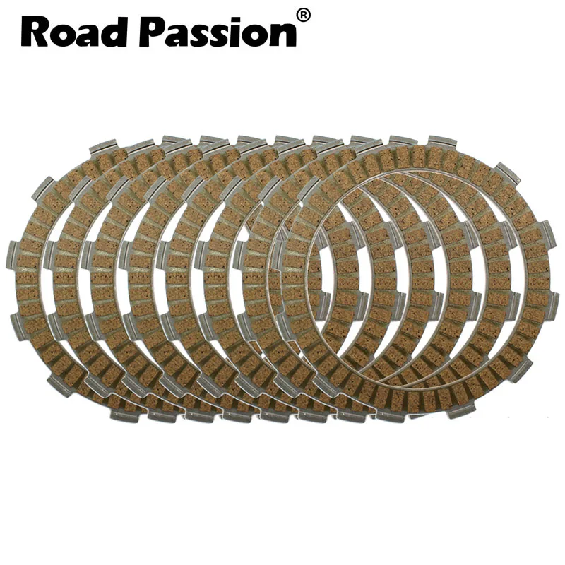 Road Passion 8pcs Motorcycle Clutch Friction Plates Kit For SUZUKI DR650SE DR650 DR 650 SE 1996-2014 DR750S DR750 750 S 1988