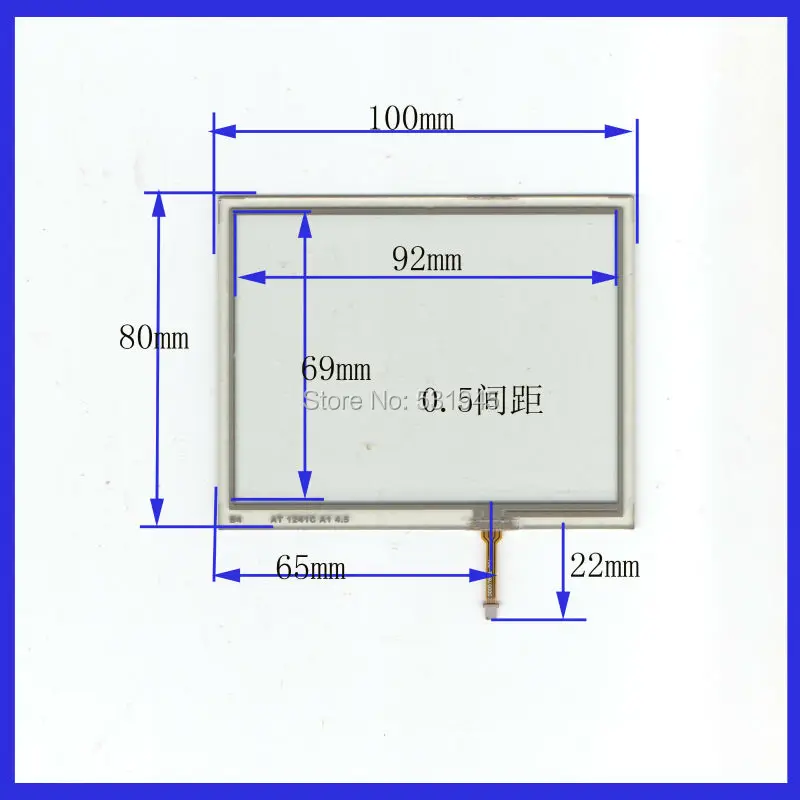 

ZhiYuSun Новый 100 мм * 80 мм Сенсорный экран для 100*80 для tble совместимый для soling gps сенсорный дисплей это совместимо