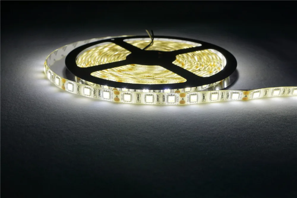 LED Strip 5050 DC12V 60LEDs/m 5m/lot Flexible LED Light RGB 5050 LED Strip Waterproof LED Controller