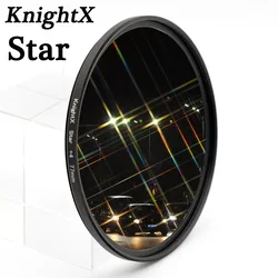 Filtro Da Estrela 52 KnightX MM 58MM 67MM 4 6 8 Linha Ponto para Canon Nikon d3200 d5200 1200d 600d 100d t5i d5500750d t5 lente DSLR a57