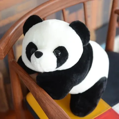 

cute plush panda toy cartoon stuffed panda doll gift about 35cm