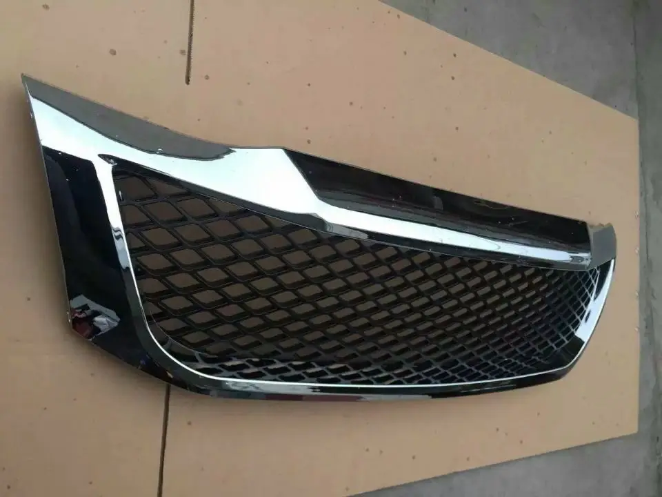 CITYCARAUTO OWN DESIGN MODIFICADO CHORMED RACING GRILLE PICKUP FRONT GRILLE MASK para HILUX VIGO 2012-2014 raptor GRILLS