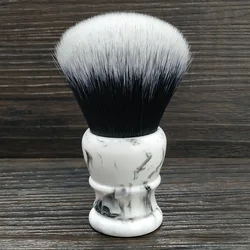Dscosmetic 30mm big Tuxedo Knot synthetic hair shaving brush with resin handle by hand made