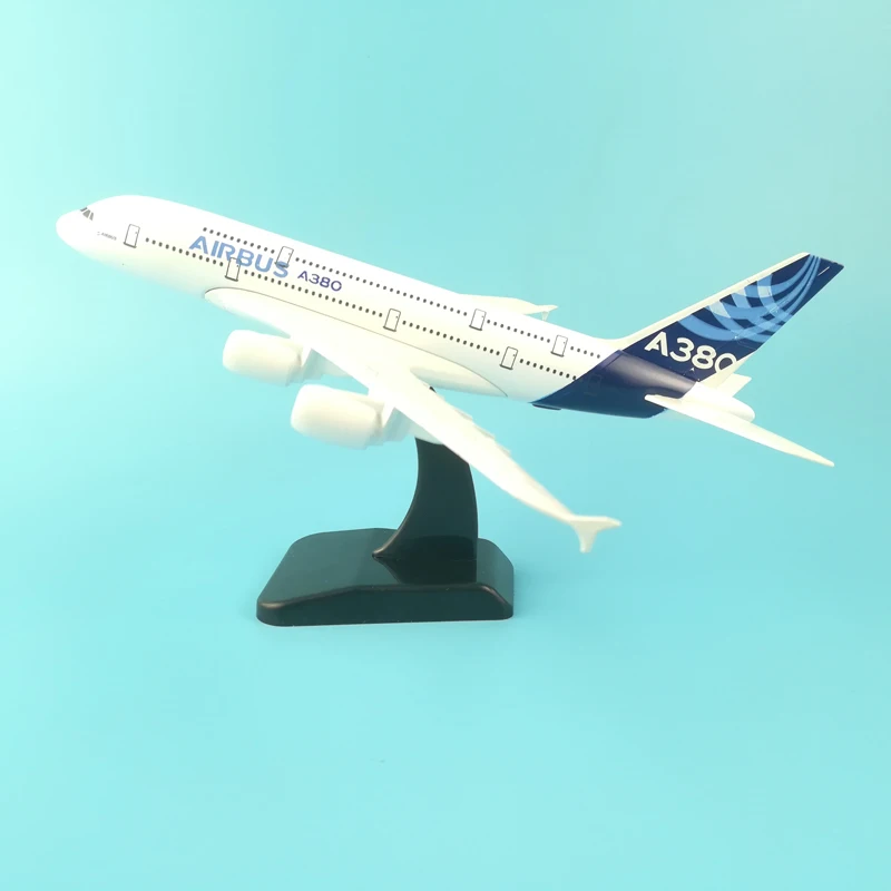 

20cm Alloy Metal AIR BUS A380 Airlines Airplane Model 1:350 A380 Original model kids toys Model Aircraft Collect Craft gifts