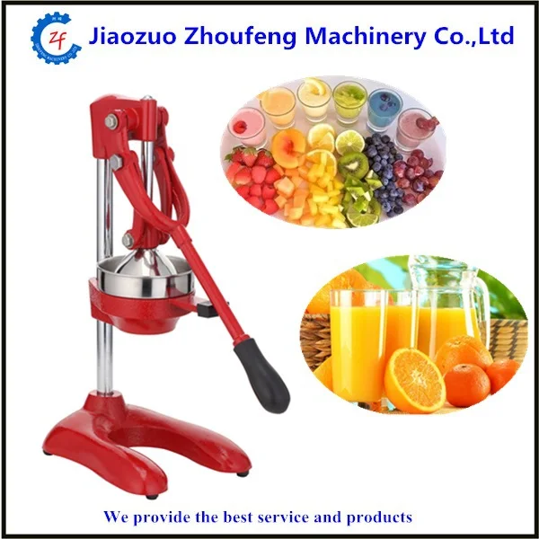 Manual stainless steel juicer machine for home use