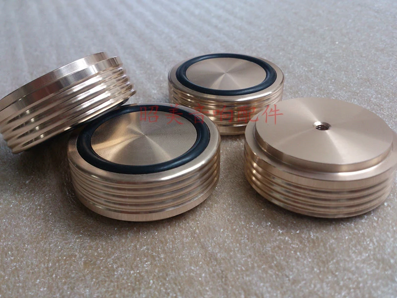 silver / black / gold Diameter 44mm height 17mm Audio amplifier speaker Feet Shock absorber foot