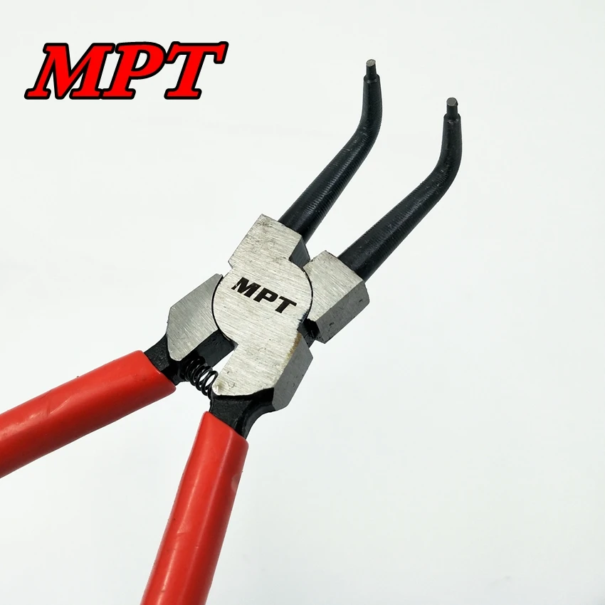 7 inch 180mm Internal Bent Tip Circlip Pliers MHB12002