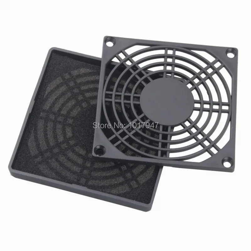 2Pieces 9cm 90MM 3 in 1 Dustproof Sponge Filter Mesh Plastic Protective Net PC Case Fan Dust Cover