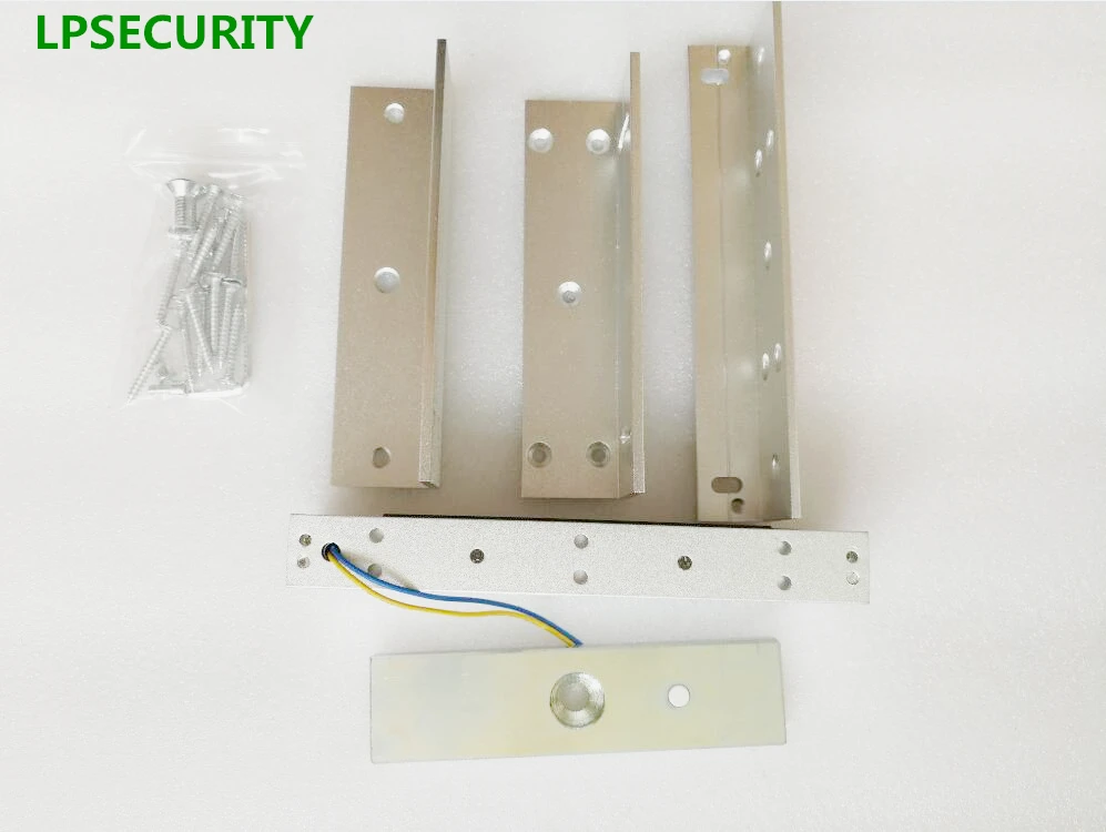 Imagem -02 - Fechadura Magnética Inteligente com Braçadeira zl Trava Elétrica de 12v dc 180kg para Controle de Acesso