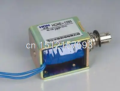 

24V Pull Hold/Release 10mm Stroke 0.9Kg Force Electromagnet Solenoid Actuator