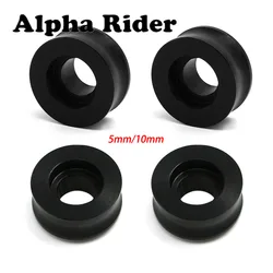 4PCS 5mm / 10mm Motorcycle Spacers Radial Brake Calipers Gasket Black For Yamaha R1 R6 GSX-R Kawasaki ZX 6R ZX6R ZX10R Honda CBR