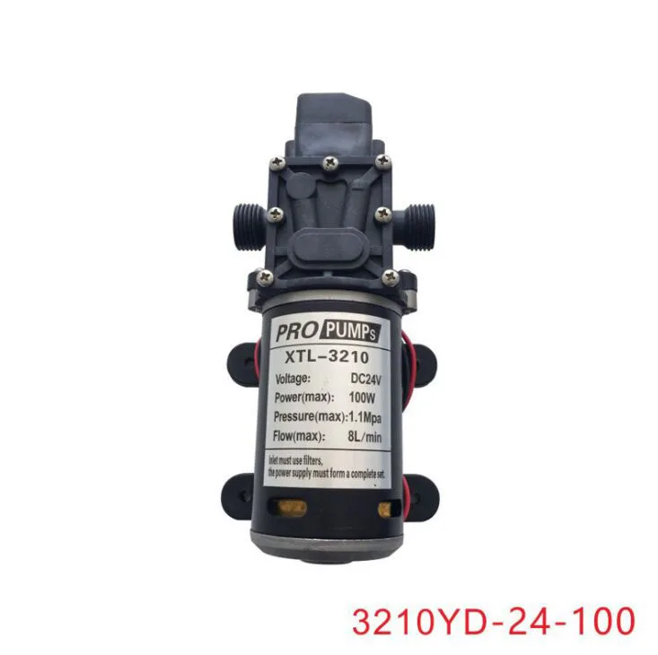 

LPM Automatic pressure switch high pressure diaphragm self priming mini electric Water Pump 12v 24v dc 3210YB-12-100