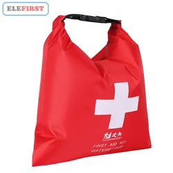 Custodia per Kit di pronto soccorso impermeabile da 1,2 litri custodia per Kit di emergenza portatile solo per trattamenti medici di emergenza per viaggi all'aperto