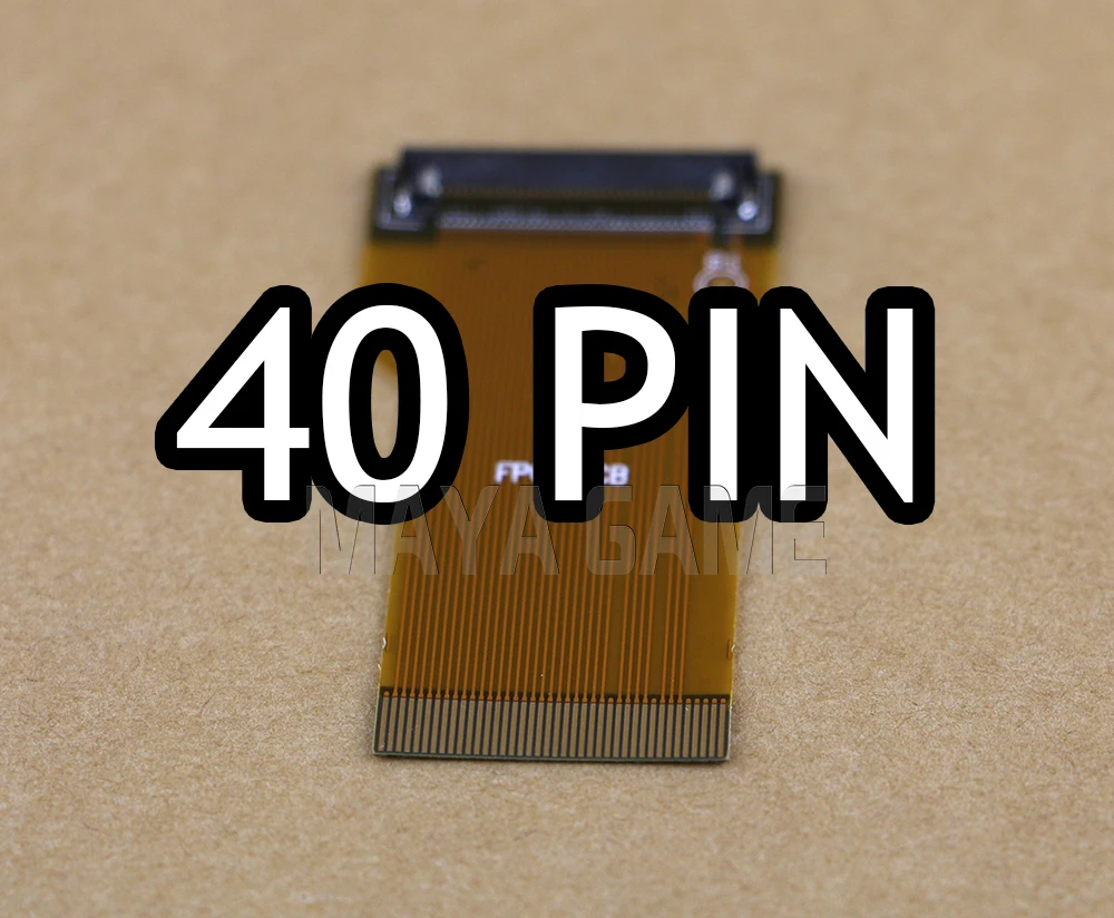 1 Buah Kabel Fleksibel Pita LCD Versi Sorot Modifikasi DIY Asli OCGAME untuk GBA 40PIN