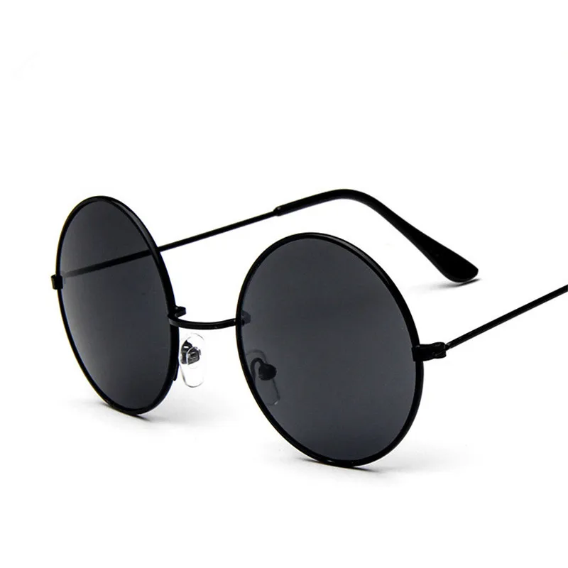 New Brand Designer Classic Round Sunglasses Men Small Vintage Retro John Lennon Glasses Women Driving Metal Eyewear oculos gafas