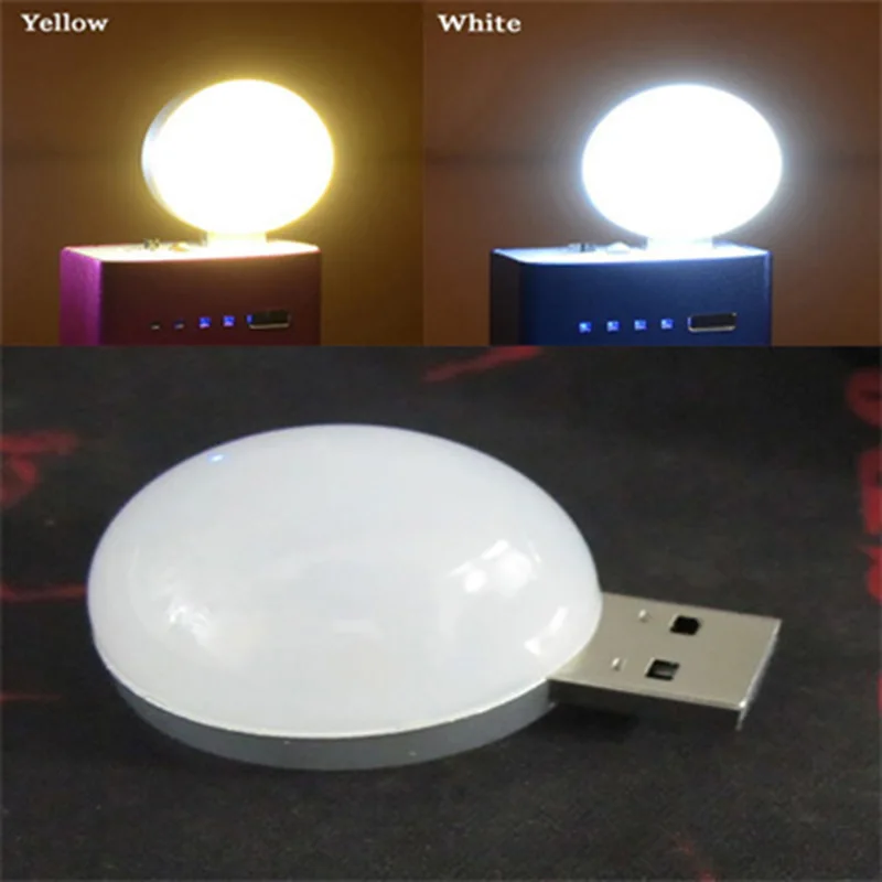 Mini Ultra-small Ultra-thin Mobile Power USB lamp Super Bright 4 LEDs Computer Keyboard Camping Lamp LED Night Light Lamp1PC/LOT