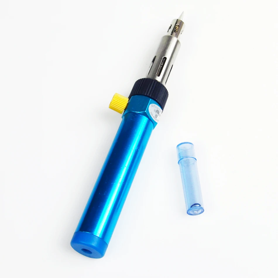HT-B01 High Quality Gas Torch Soldering Cordless Refillable Butane Gas Soldering Iron Pen Shape Gas Gun Tool