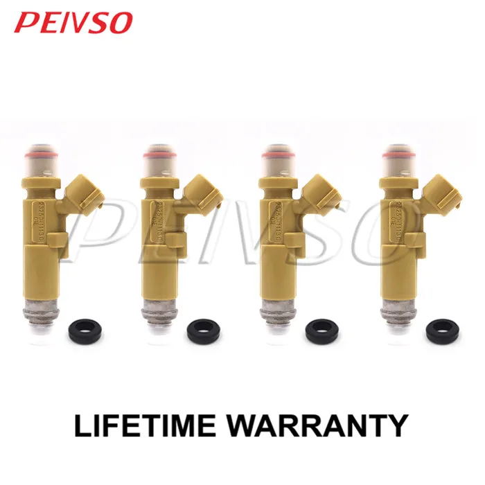 

PEIVSO 4pcs 23250-11130 23209-11130 Fuel Injector For TOYOTA Corolla 1.3L 4EFE EE111 EE10 5EFE Caldina ET196 1997~1999