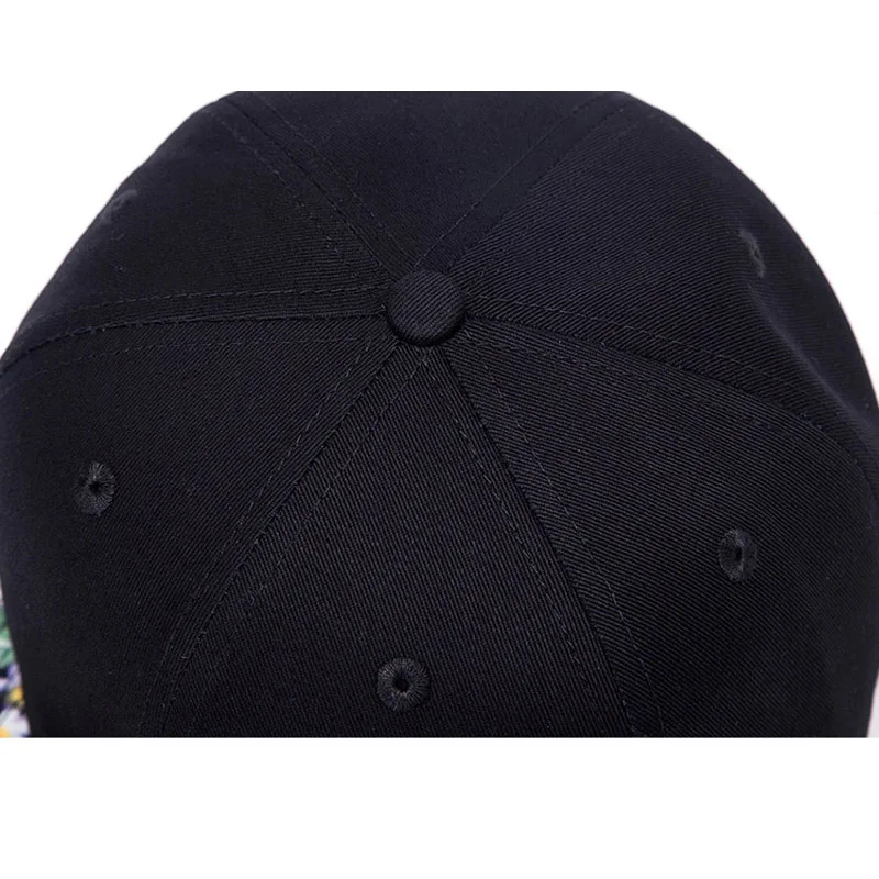 قبعة البيسبول أنماط جديدة عالية الجودة المفاجئة الظهر تنس الشمس المحمية Fashional المرأة جولف زهرة شقة بيل الهيب هوب قبعة بيسبول