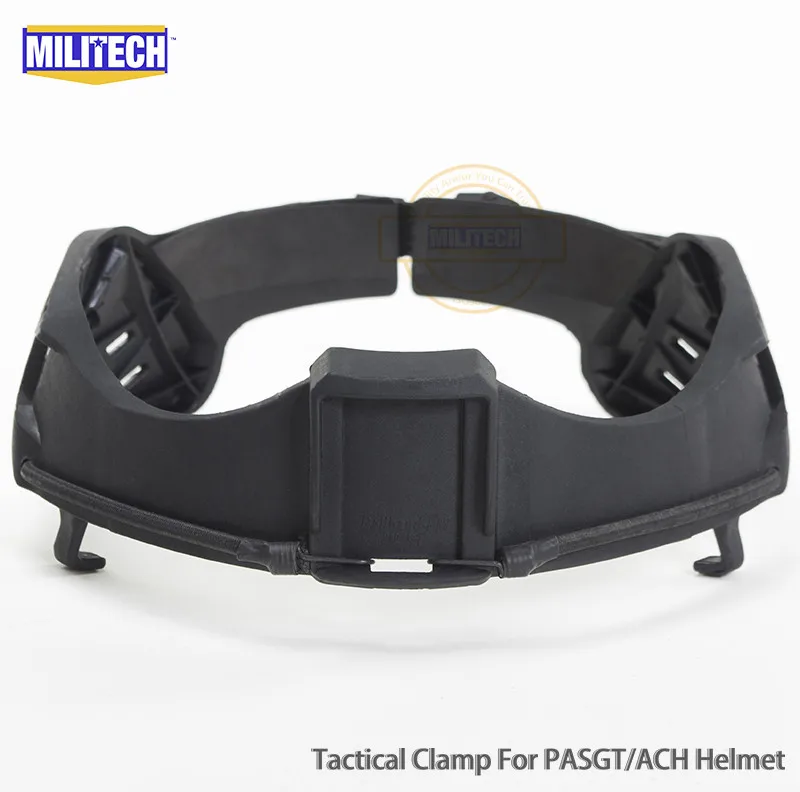 MILITECH NIJ IIIA 3A Tactical Bulletproof Visor for Helmet Ballistic Visor Bullet Proof Mask for ACH PASGT Ballistic Helmet