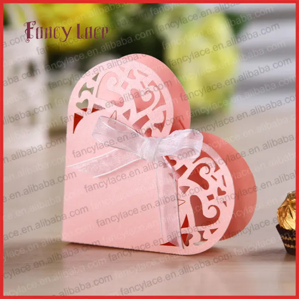 Hot Sale Individuation Hollow Out Paper Heart-shaped Cake Gift Weddind Favor Candy Boxes Of Wedding Party Decorations,50PCS