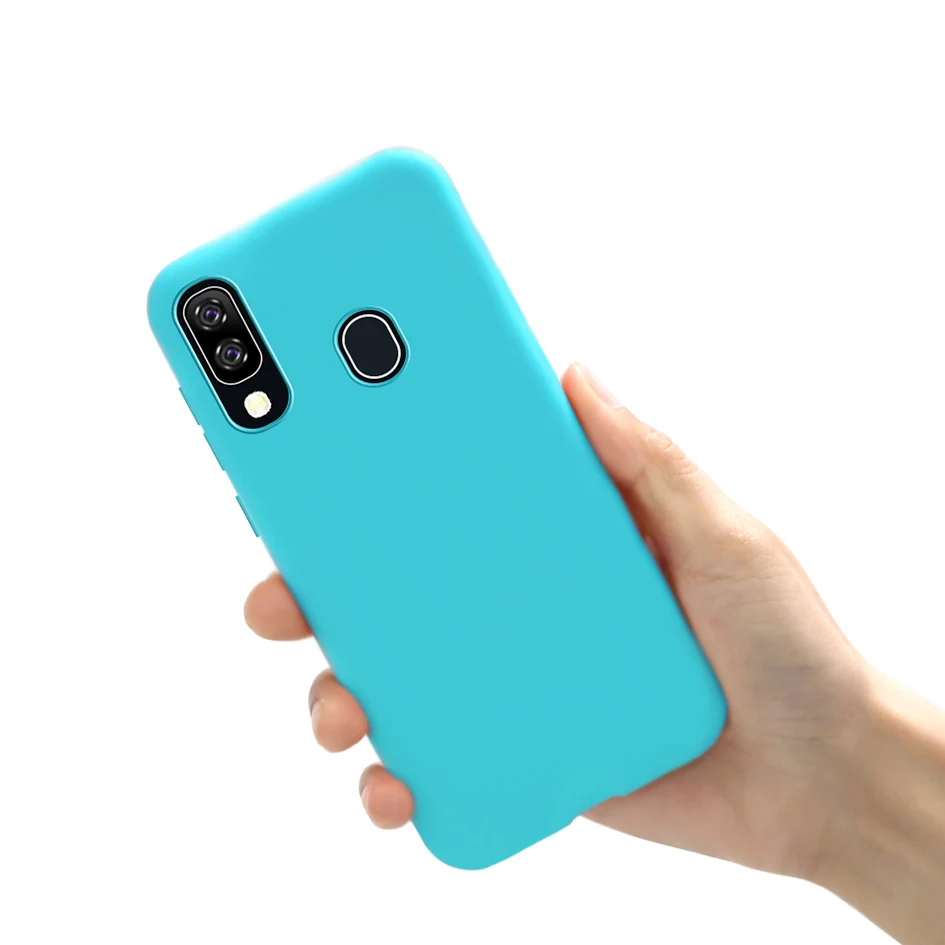 For Samsung Galaxy A40 Case Samsung A40S Cover Soft TPU Candy Color Silicone Cases For Samsung A 40 A40 S 2019 A405 A405F Fundas