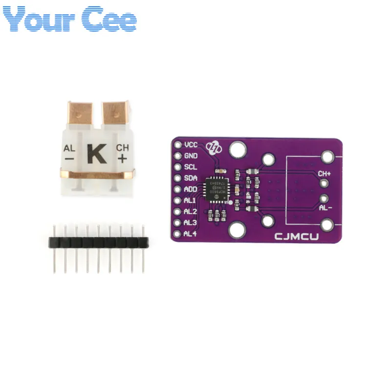 MCP9600 Type K Thermocouple Converter Board Module CJMCU-96 Differential Input Supports Eight Types I2C IIC Interface