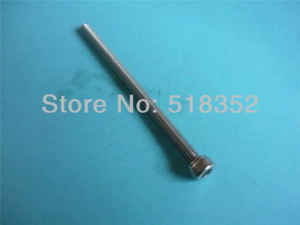 

M8 x 110/ 100mm DOUBLE SHENG 304 Stainless Steel Screw with Cylinder Head Inner Hexagon for EDM Wire Cutting Machine Accessaries