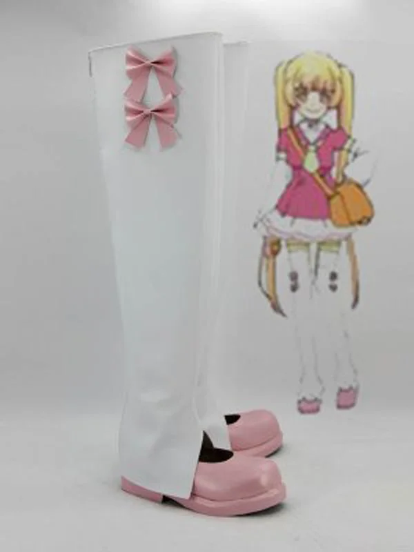 AKB0048 Yuka Ichijo Long Cosplay Shoes Boots For Adult Women's Halloween Party Cosplay Boots Custom Made