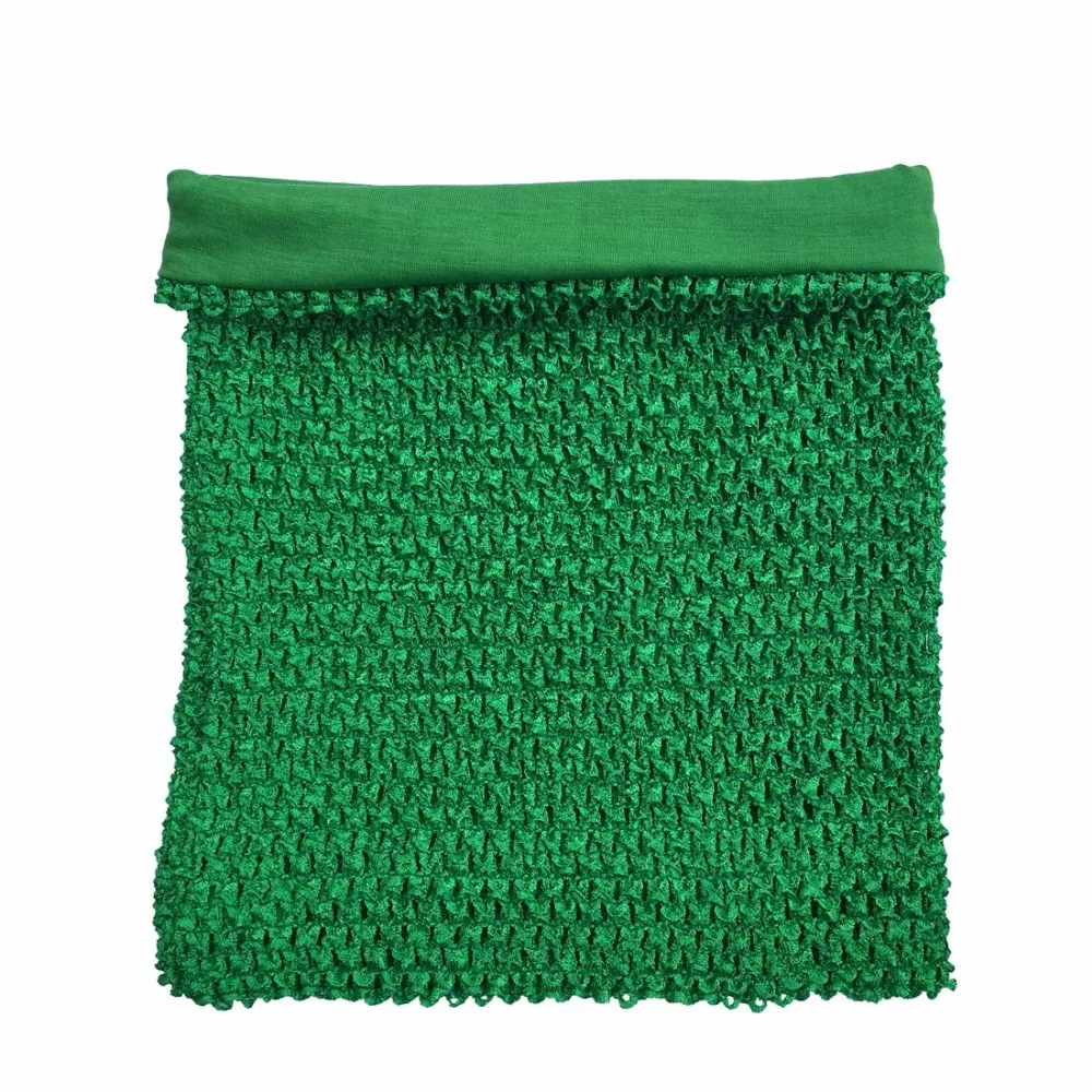 Top de tubo de ganchillo forrado para niñas pequeñas, Tops de tutú de ganchillo para niñas pequeñas de 7 a 10 años, 10x12 pulgadas