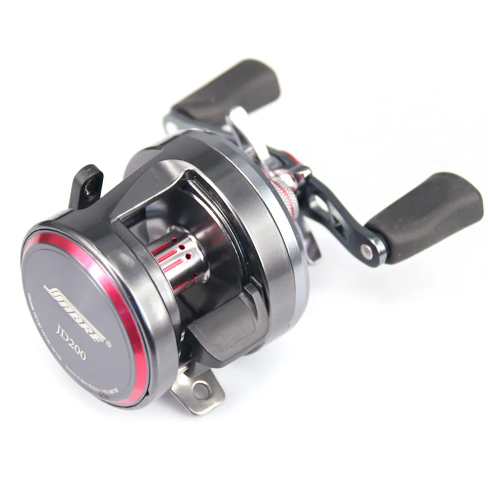 Fishing Reel JD Series 7+1 Stainless Steel Bearing Metal Wire Cup Carbon Fiber Brake Drum Wheel