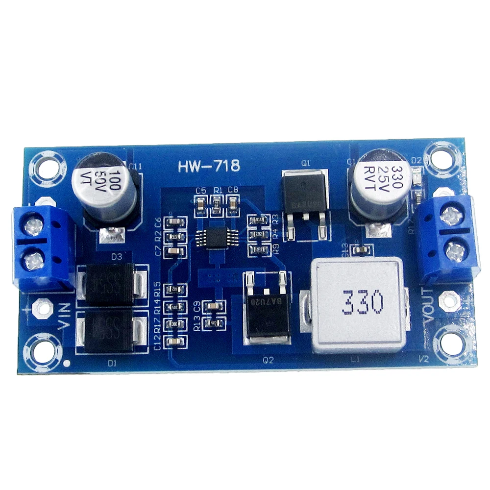 XH-M250 DC-DC عالية الطاقة 72 واط تيار مستمر تنحى وحدة منظم الجهد تنحى مجلس DC16-36V إلى DC12V 6A