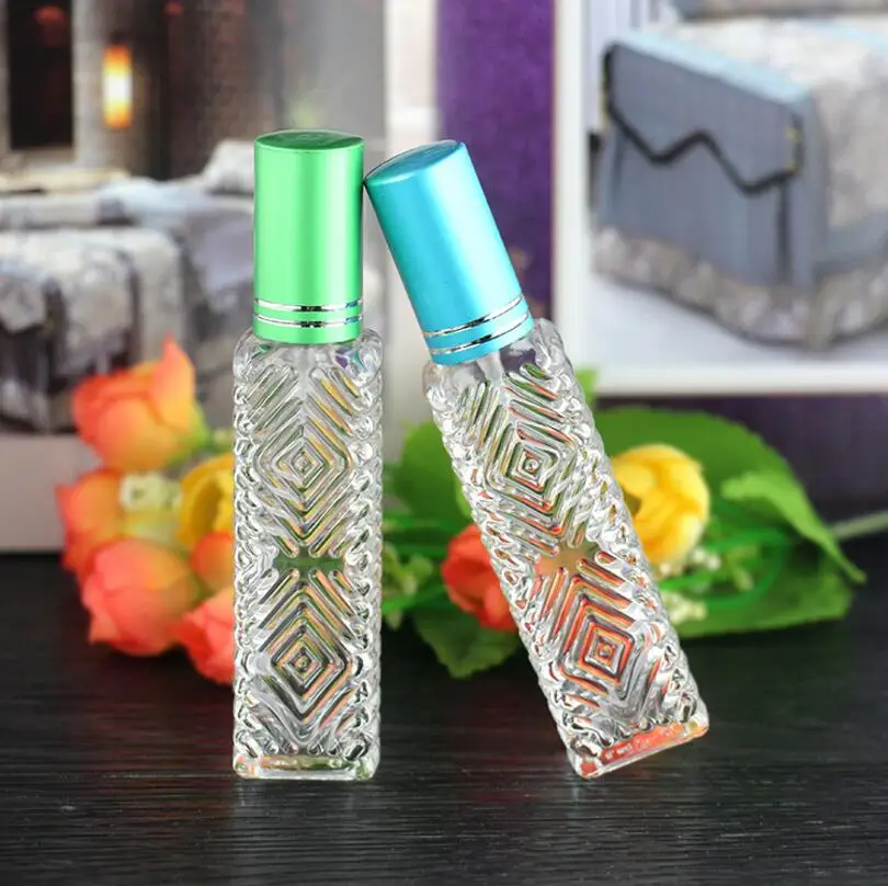 Wholesale 10ml clear portable travel filling perfume atomizer empty glass spray bottle small makeup container