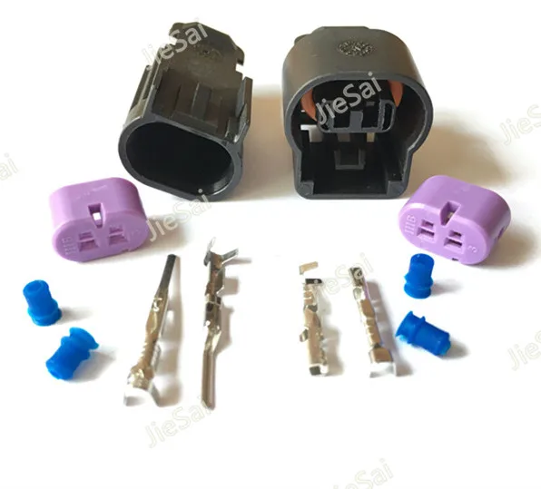 2 Pin 15326801 13510085 Female Male Automotive Connector Kit GM Wiring Harness Connector 1.5A Plug