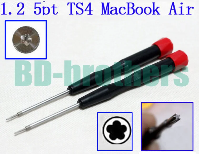 

6150# CRV Black 3.0 x 143mm 1.2 Pentalobe Pentacle Pentagram Pentaloha Screwdriver Screwdrivers for Air Repair 500pcs/lot