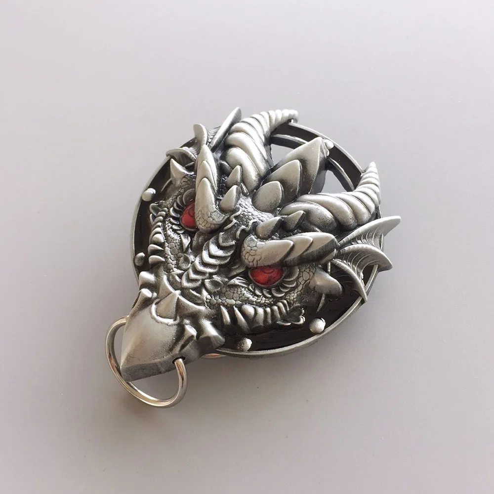 Vintage Style Dragon Western Belt Buckle also Stock in US Gurtelschnalle Boucle de ceinture BUCKLE-3D016