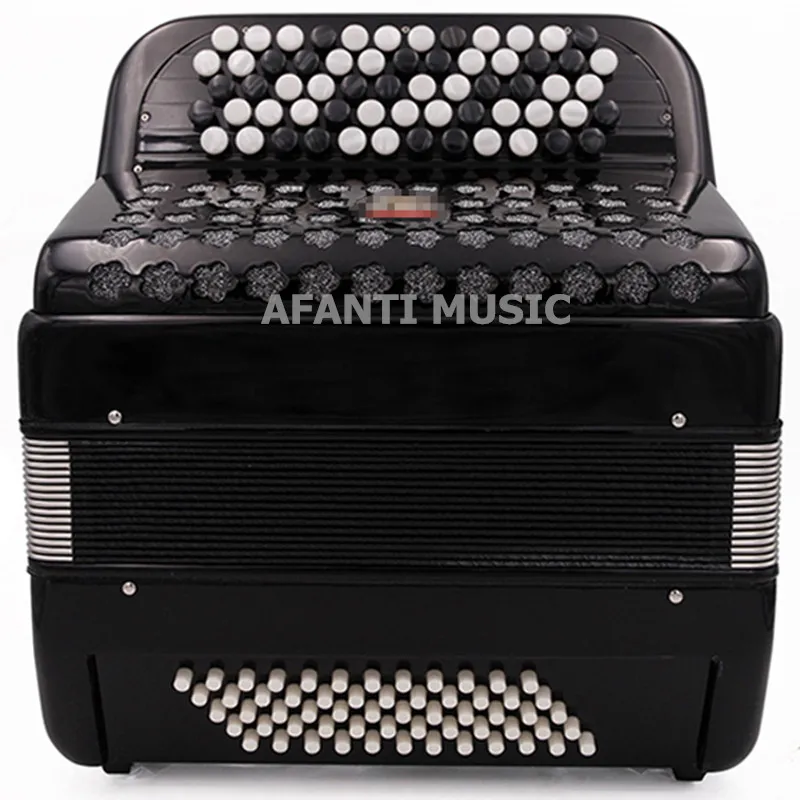 

Afanti Music 62K / 60 Bass Accordion (AAD-236)/Black