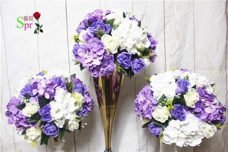 SPR wedding decorative artificial flower table centerpiece wedding occasion flower arrangement silk flower centerpiece