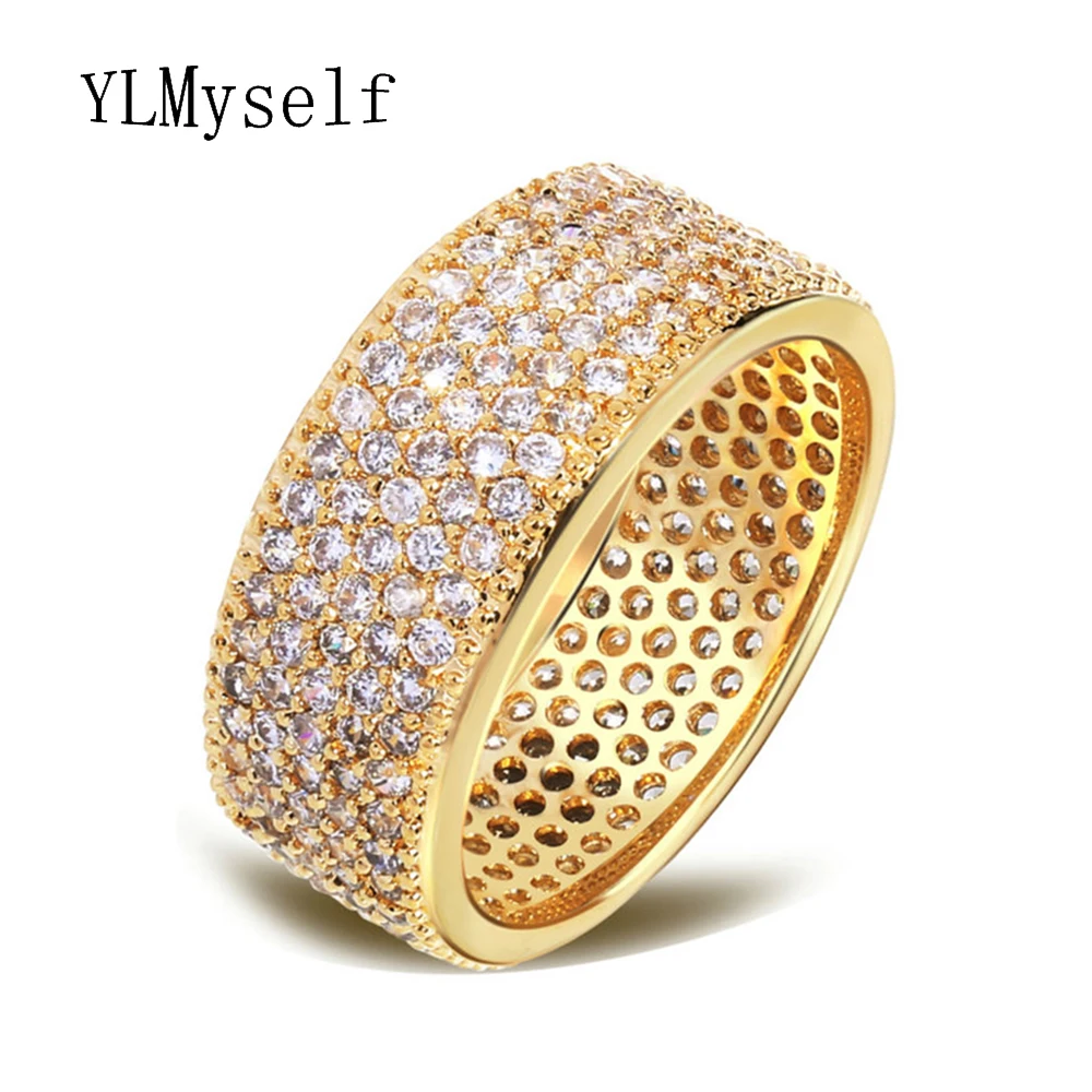 Classic round Design Cubic Zirconia Crystal Ring -Fashion Women's Fashion Jewelry for Quick Delivery