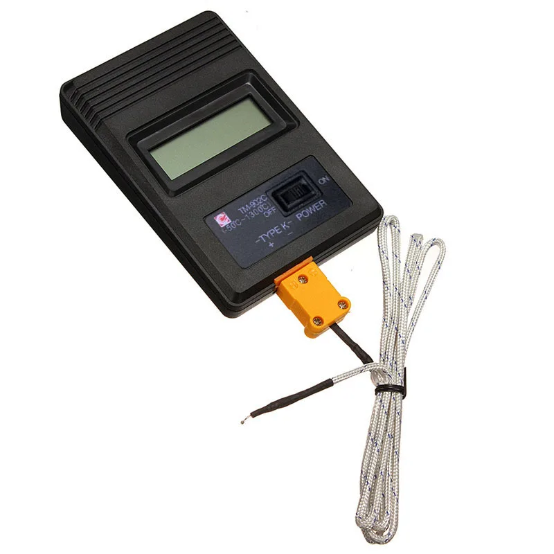 10PCS TM-902C (-50C to 750C)temperature meter TM902C Digital K Type Thermometer Sensor  + Thermocouple Probe detector