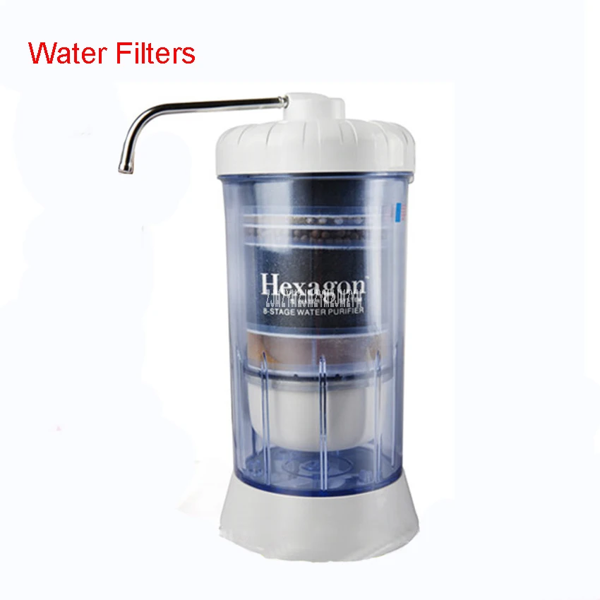 89648 Alkaline Water Ionizers with a replacement filter cartridges no need electricity 8 level Water Filters ceramic filter