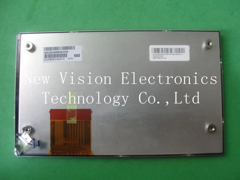 

C065VW01 C065VW01V0 C065VW01 V0 Original A+Grade 6.5 inch LCD Screen Display Panel for AUO for Car GPS Navigation System