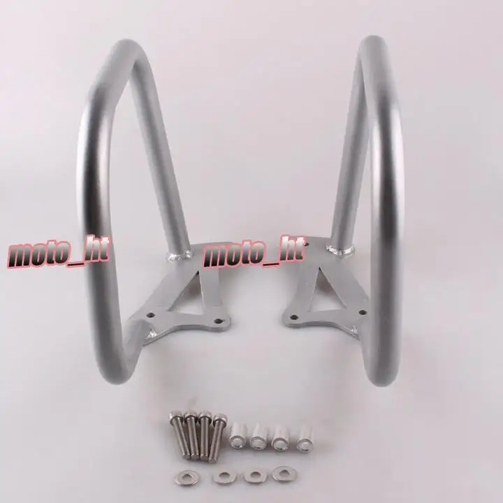 Motorcycle Rear Engine Guard Highway Crash Bar Protector For BMW K1600GTL 2011 2012 2013 2014 Silver Color