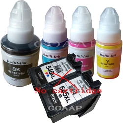 Refilled PG545 CL546 ink for canon 545 546 Pixma ip2880 ip2850 MX495 T3151 MG2550 MG2580 MG2950 Printer cartridge