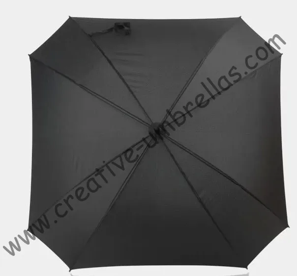 135cm big Square Family Golf Umbrella  Auto Open Waterproof & Flexible Anti-Thunder/Storm with Safety Belts