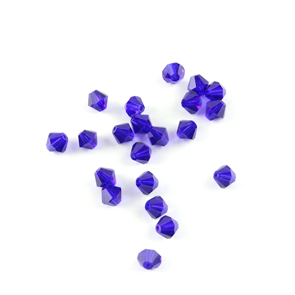 

Cheap Glass Bicone Beads 8mm 1440pcs Dark Blue Color Large Beads for Wedding Dress