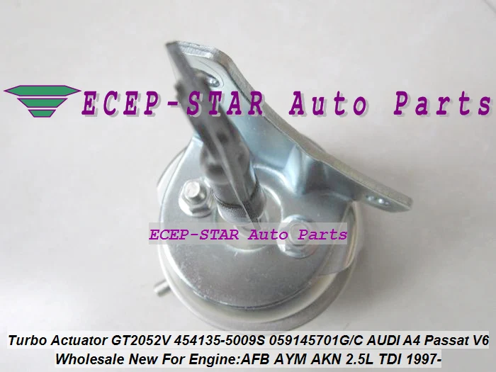 Turbo Wastegate Actuator GT2052V 454135 454135-5009S 434855 Turbocharger For AUDI A4 A6 A8 Passat For SKODA Superb AFB AYM 2.5L