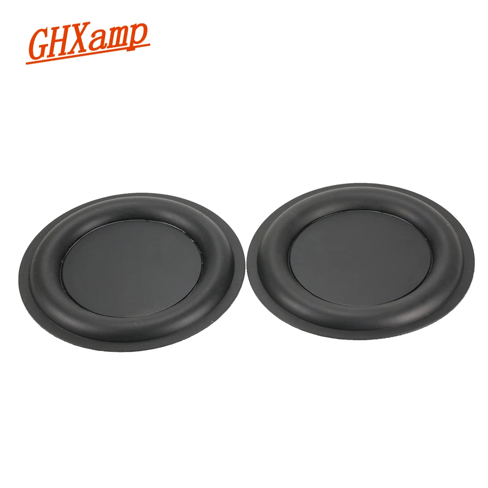 GHXAMP 6.5 INCH 160MM Boost Bass Passive Radiator Speaker Rubber Vibration Membrane Plate For 6.5 Inch Subwoofer Speaker DIY