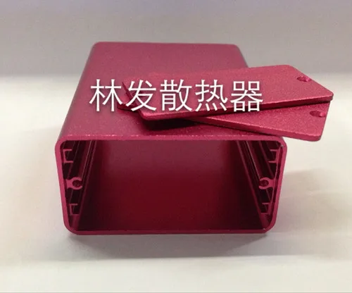 High quality aluminum shell junction box Heat conducting aluminum box 44*23*60mm power supply case